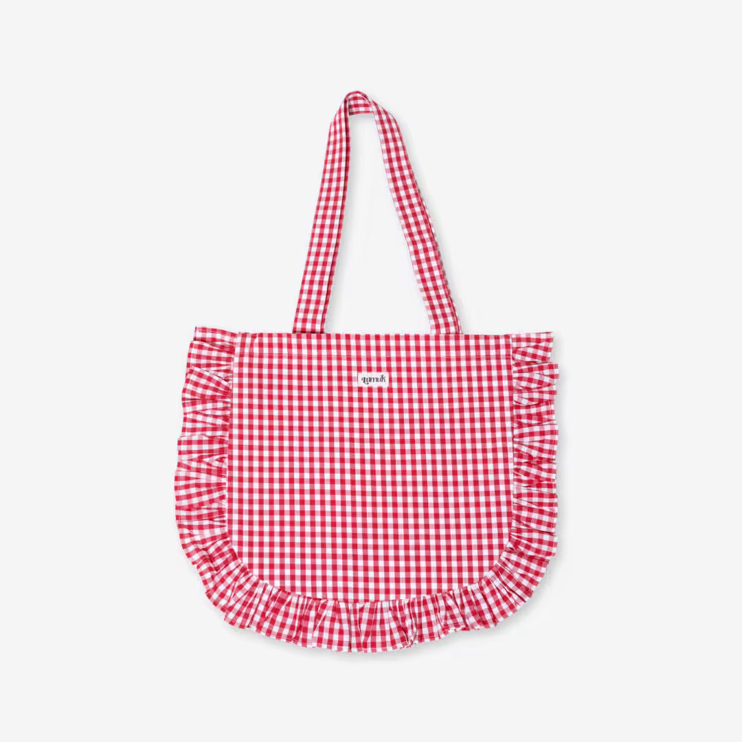 Red Gingham Rakhi Hamper