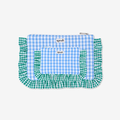 Blue Gingham Rakhi Hamper