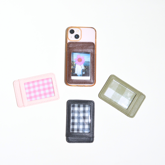 Bubblegum Pic Pocket | Phone card holder