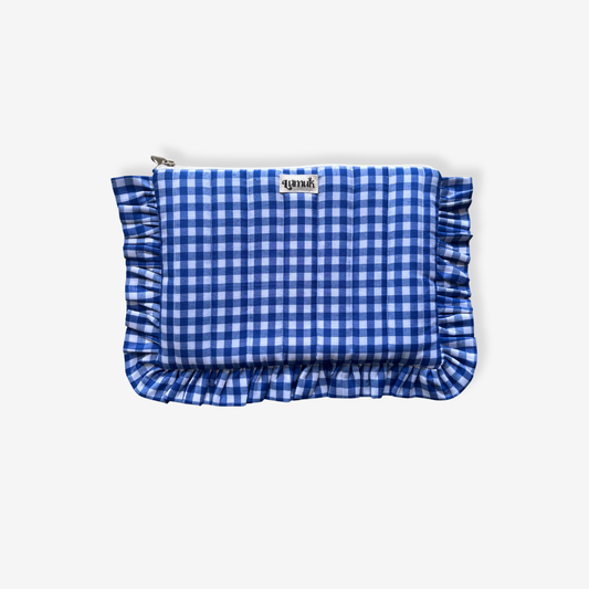 Neelima | Quilted Ruffle Pouch Set