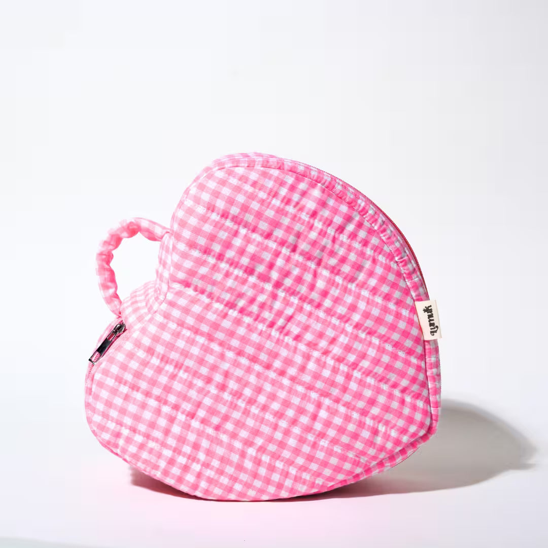 Heart Trip Pouch | Pink