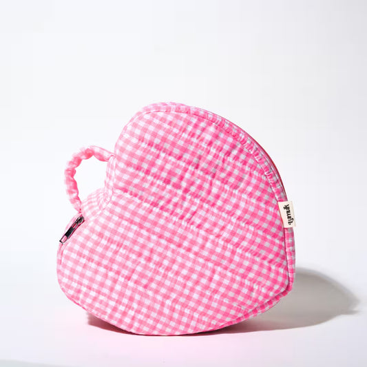 Pink Gingham Rakhi Hamper